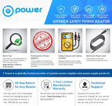 T POWER 24V Charger for Cloud Massage 9486098094 Shiatsu Foot Massager Deep Kneading Machine with Heat Therapy XH2400-2500 XH24002500 Ac Dc Adapter Power Supply Cord