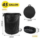 YUDI & GARDEN 45 Gallon Collapsible Trash Can