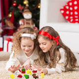 Christmas Party Favors, 120Pcs Squishies Toys for Kids, Mochi Squishy Bulk, Kawaii Mini Squeeze Toys, Goodie Bag Stuffers, Classroom Prizes for Boys Girls(Random)