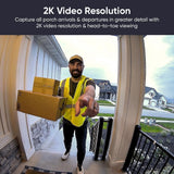WYZE Video DOORBELL V2 Security Camera - Black
