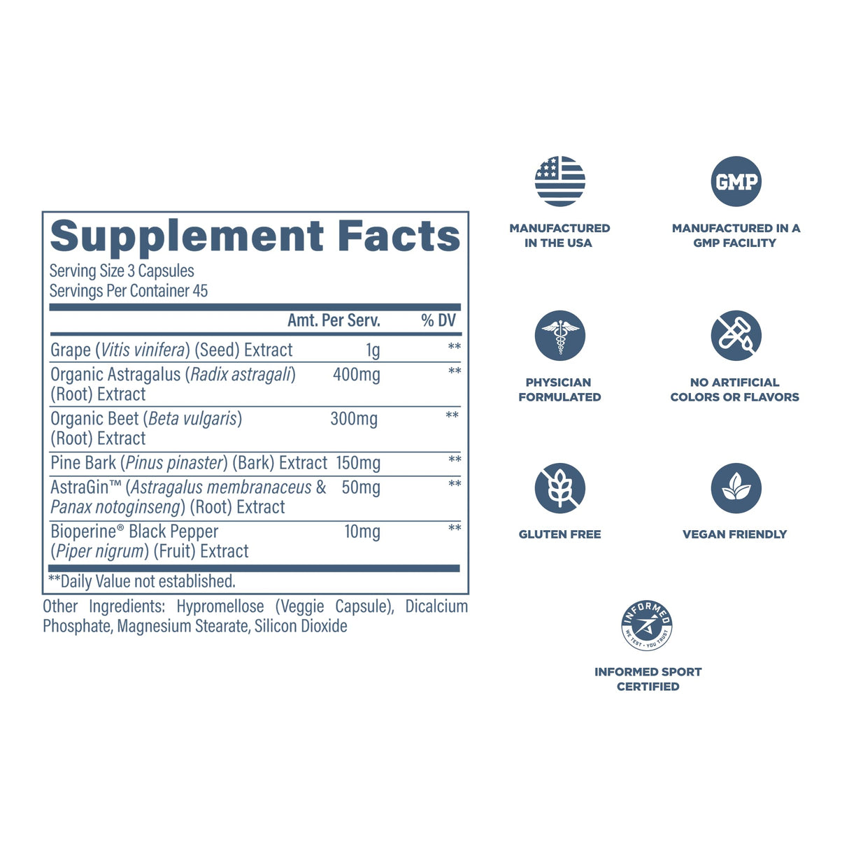 Revive MD Kidney Support Supplement for Men & Women - Kidney Cleanse Detox & Repair Capsules Support Overall Health & Function - Vegan-Friendly, Gluten-Free, & Soy-Free (135 Vegetarian Capsules)