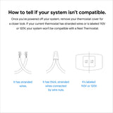 Google Nest Thermostat - Smart Thermostat for Home - Programmable Wifi Thermostat - Charcoal