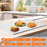 Warming Mat for Food, Food Warming Mat,White Elephant Gifts,Portable Electric Warming Tray for Food,with 3 Temperature Settings,Food Warmer for Buffet Party, Sabbath, Gatherings, Daily Use
