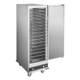 VEVOR Hot Box Food Warmer, 16-Tier Large Concession Warmer with Water Tray, Single-door and Adjustable Shelves, Stainless Steel Food Warmer Cabinet, Ideal for Storing Pizza, Chicken, Restaurant