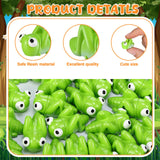 Geelin 50 Pcs Mini Resin Grasshopper Figures Bulk, Miniature Resin Animal Realistic Grasshopper Tiny Bug Ornament Lifelike Forest Tool for Party Shooting Props Favor