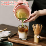 TUFGAM Matcha Whisk Set, Birthday Gifts for Women Mom Her, 8PCs Ceremony Matcha Tea Kit, 18OZ Matcha Bowl with Spout, Whisk, Bamboo Scoop, Sifter, Tea Towel, Ideal Gift for Christmas, Wedding