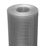 SEBOSS Hardware Cloth 1/2 inch 48 x 100 Ft 19-Gauge, Hot-dip Galvanized After Welding, Chicken Wire Fencing Wire Mesh Roll Rat Wire Gopher Mesh