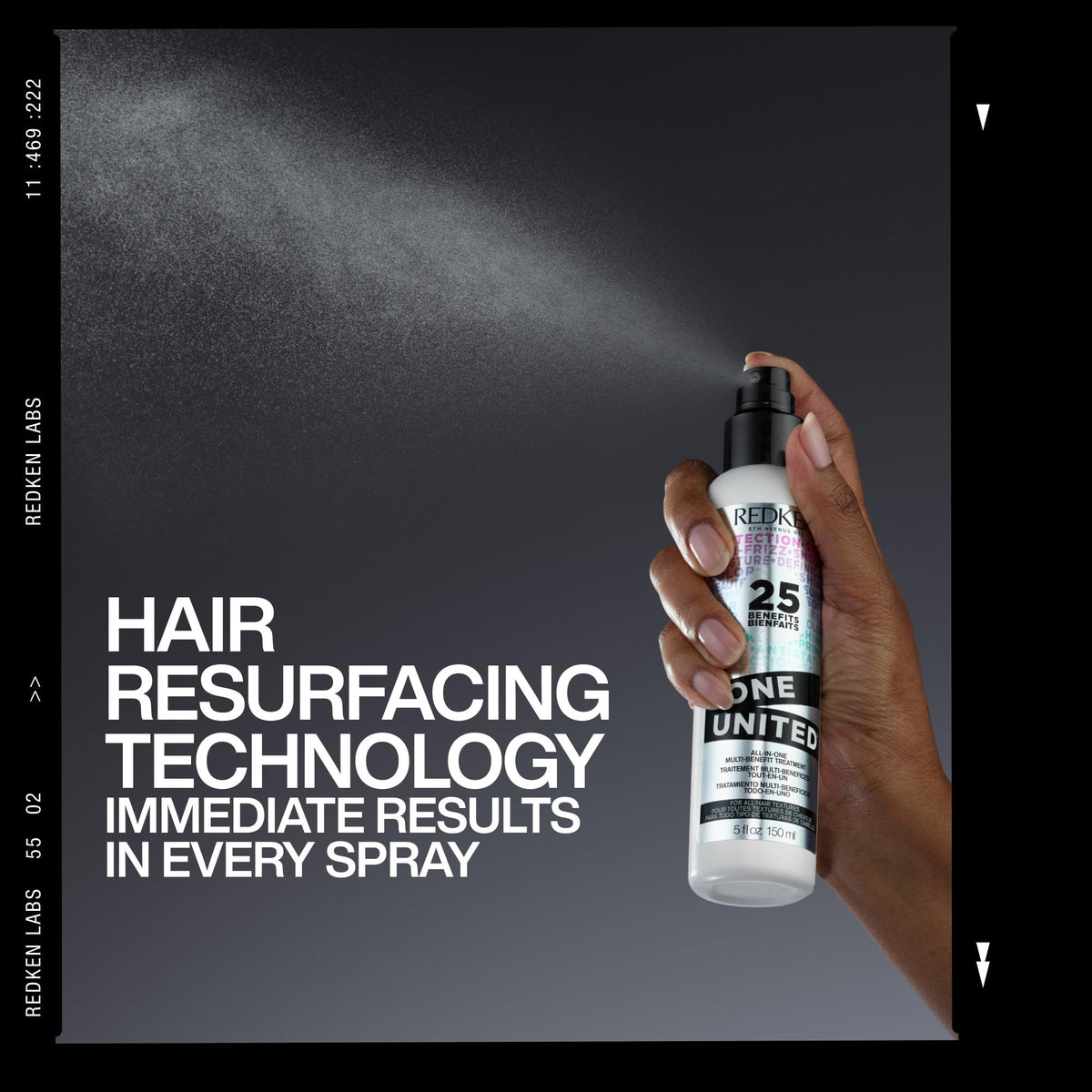 Redken One United Leave-In Conditioner – For All Hair Types, 5 Fl Oz
