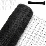 KLEWEE Bird Netting, 7.5 x 100 FT Heavy Garden Netting Deer Netting Fence