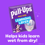 Pull-Ups Girls' Potty Training Pants, Size 3T-4T, 112 Count