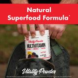 NutraOne Vitality Vitamin Powder Powdered Vitamin and Mineral Supplement (Fruit Punch - 30 Servings)