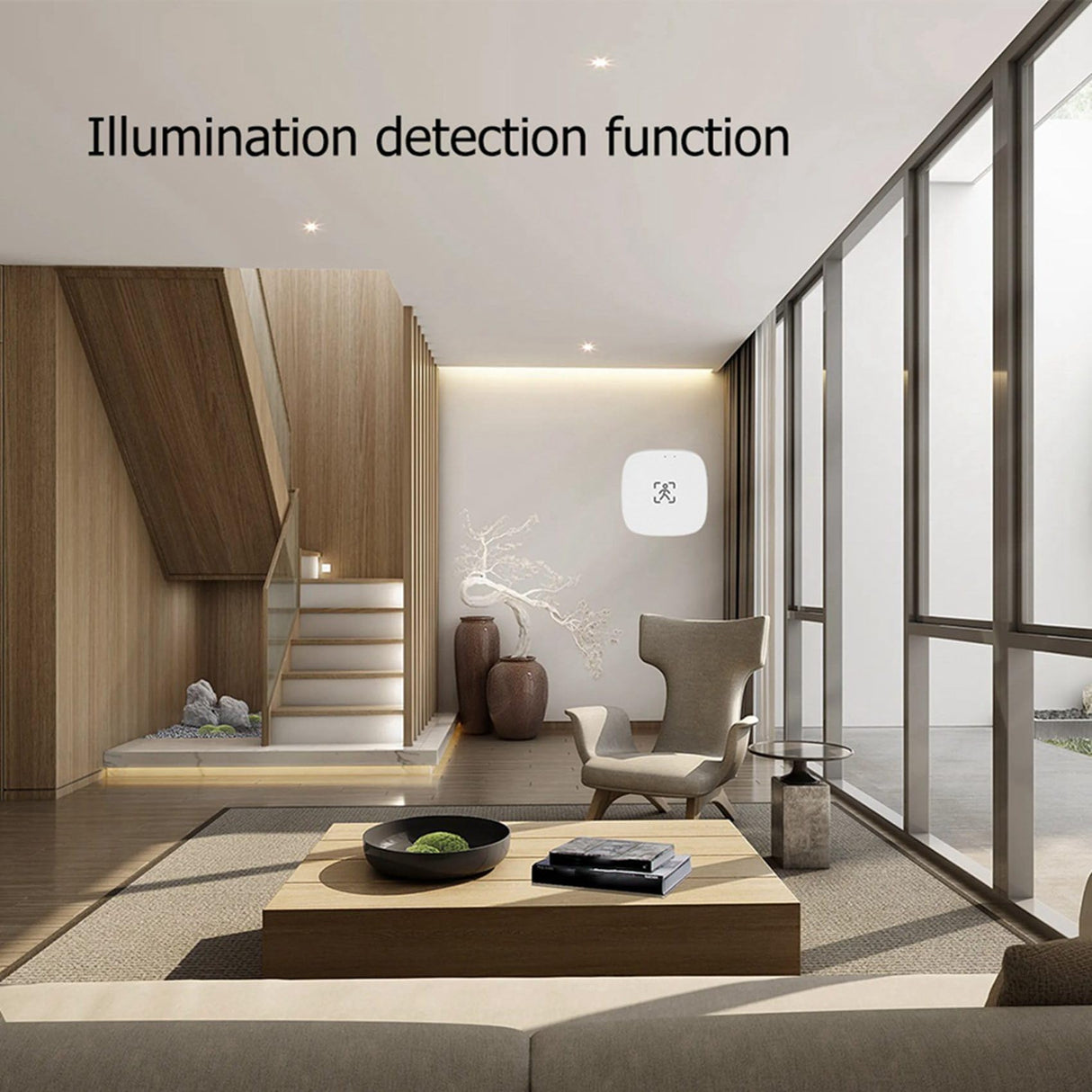 Baglaum 2X WiFi Human Presence Motion Sensor with Luminance/Distance Detection 5/110/220V Tuya Smart Life Home Automation