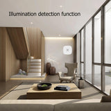 Baglaum 2X WiFi Human Presence Motion Sensor with Luminance/Distance Detection 5/110/220V Tuya Smart Life Home Automation