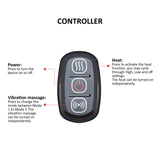 COMFIER Heated Knee Massager with Heating Pad for Knee Pain Relief,Gifts for Men Women Dad Mom,Knee Warmers Wrap, FSA or HSA Eligible,Heated Knee Pad for Men Women Seniors