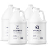 BRIOTECH Sanitizer Disinfectant Hypochlorous, Kill 99.99% of Viruses & Bacteria, Control Mold, Eliminate Odor, Gentle for Nursery & Play Rooms, Food Contact Surface Sanitizer, 1 Gallon Refill (4 Pack)