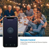 DEWENWILS WiFi Smart Yard Stake Plug with 6 Outlets, Voice Control, Waterproof Power Stake Timer with 6Ft Cord, Alexa&Google Assistant Compatible, 1875W/15A, for Halloween/Christmas Decoration Lights