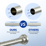 Mcrbeay Shower Curtain Rod, 1" Diameter Heavy Duty Tension Shower Rod
