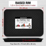 Ninamar Boot Tray – 20 x 15 Inch - 2 Trays