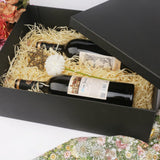 YINUOYOUJIA Large Gift Box 16.5x13x5.5 inches,Black Boxes for Presents,Birthday,Valentine's Day,Mother's Day,Christmas,Anniversary