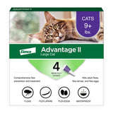 Advantage II Large Cat Topical Flea Treatment & Prevention, 4ct