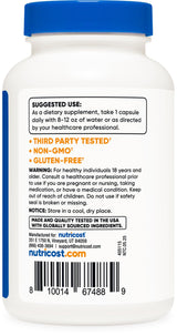 Nutricost L-Glycine 1000mg, 120 Capsules, Vegetarian, Non-GMO and Gluten Free