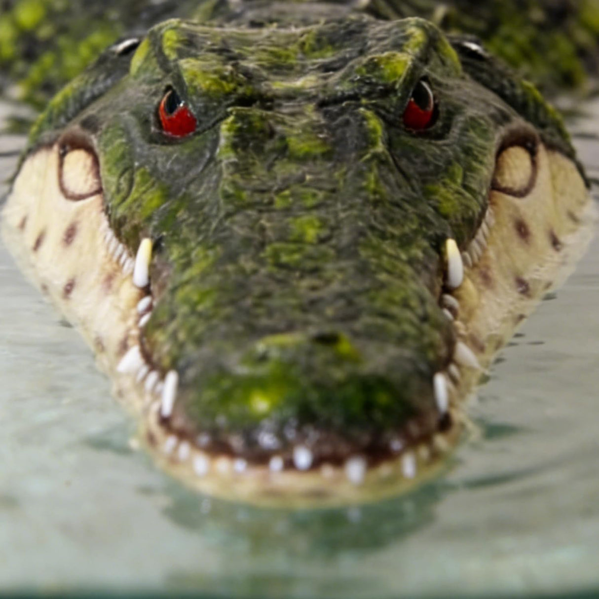Benhurb Pond Floating Alligator Head Decoy, Pools Float Fake Gator Head Duck Detterent Crocodile Head Decoy for Koi Garden Yard Decoration Swimming Pool Animal Protector