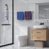 Powools Brushed Nickel Towel Rack for Bathroom - 24" Rustproof Towel Holder, Sturdy Towel Bar Wall Mounted, Space-Saving Towel Hanger, Bathroom Accessories, Home Decor, Apparment Essentials