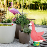 Fox Valley Traders Gaggleville Flamingo Goose Outfit, Fits Large 23" H Statue