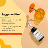 I’m Nutrients Calm Mind | Saffron Supplements for Kids | Nervous System Support | Kids Magnesium | Vitamin B6 | Zinc | Naturally Flavored | No Artificial Ingredients | 60 Chewable Tablets