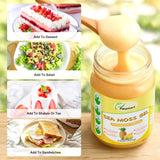 15OZ Sea Moss Gel Irish Wildcrafted Seamoss Gel, Vegan Superfood Vitamins Mineral Support, Pineapple Flavor