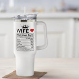 KatAndNat Gifts for Wife - Wife Gifts for Her - Wedding Anniversary for Women, Birthday, Valentines, Mothers Day, Christmas Gift for Her - Romantic Love Gift ideas - 40 Oz Stainless Steel Tumbler