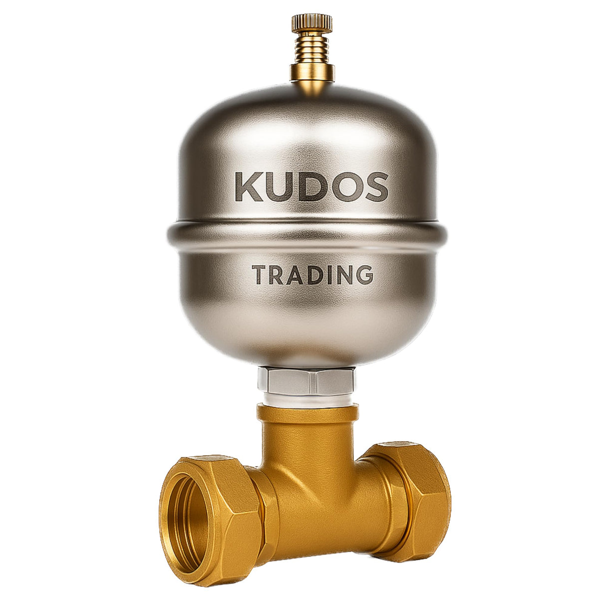 Kudos-Trading 15mm Shock Arrestor Water Hammer Arrestor for Washing Machines – Brass Compression Fit Valve, Noise Reducer, Protects Plumbing System, Easy Installation.
