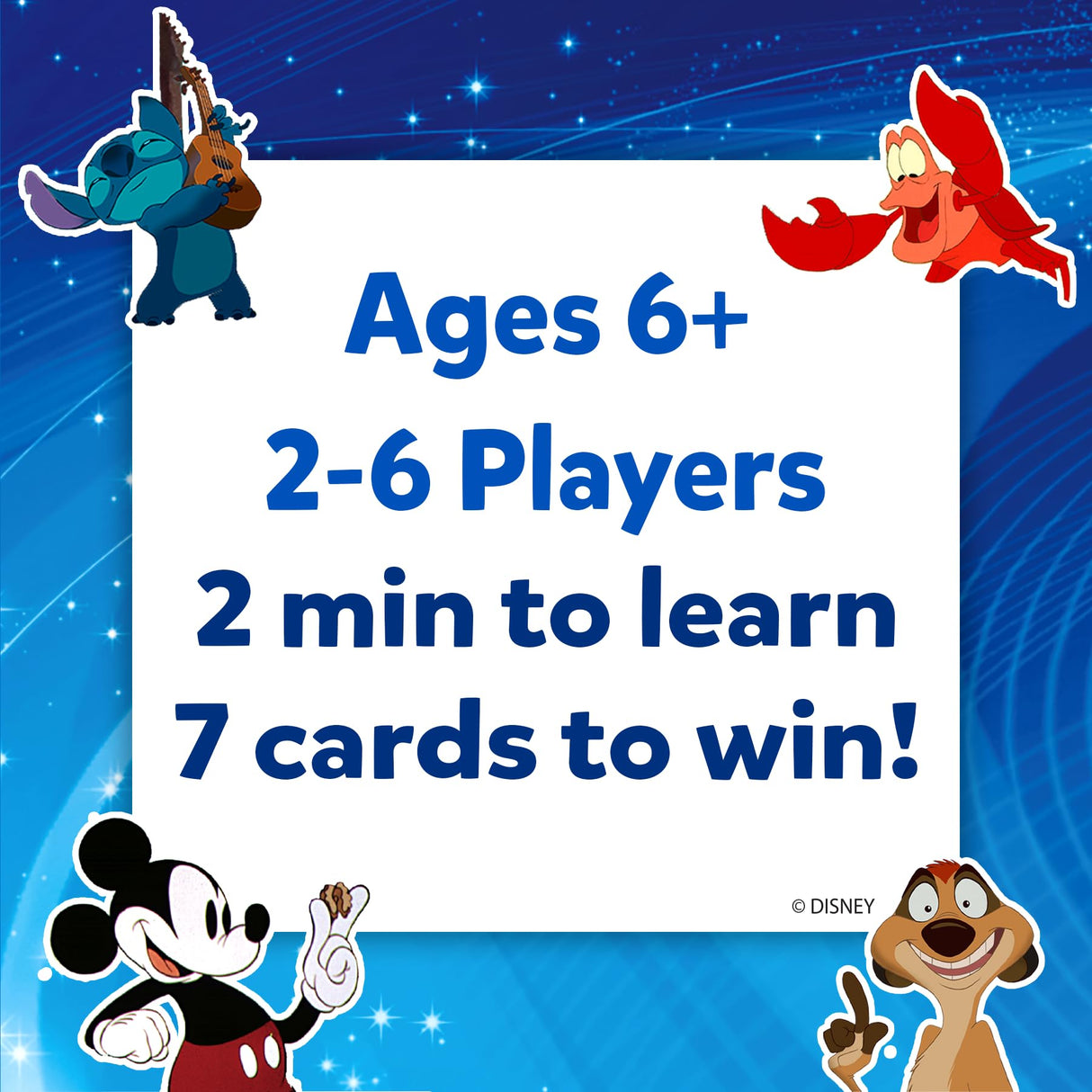 Skillmatics Guess in 10 Disney, Card Game, Christmas Stocking Stuffers for Girls, Boys, Kids, Teens, Adults Who Love Cinderella, Mickey Mouse, Moana, Travel Toy, Gifts for Ages 6, 7, 8, 9 and Up