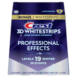 Crest 3D Whitestrips Professional Effects – Teeth Whitening Kit, 22 Treatments (20 + 2 Bonus), Each with 1 Upper/1Lower, 44 Strips – Crest 3DWhite Teeth Whitening Strips