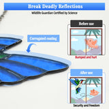 2 Pcs Hummingbird Stained Glass Window Hanging Suncatchers,Gifts for Women