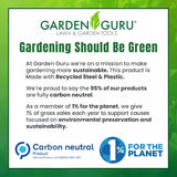 Garden Guru Dandelion Weeder Tool with Ergonomic Handle - Stainless Steel Weed Puller for Planting, Weeding, Flower and Vegetable Care in Lawn Garden Yard | Rust Resistant