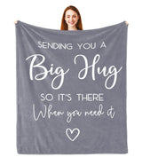 Pubrave Get Well Gifts for Women/Men, Birthday Gifts Hug Blanket 60x50in