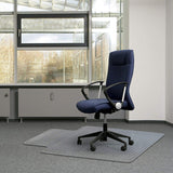 Kuyal Office Chair Mat for Carpets,Transparent Thick and Sturdy Floor Mats for Low and No Pile Carpeted Floors, with Studs (36" X 48" with Lip)