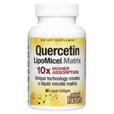 Natural Factors Quercetin LipoMicel Matrix for Superior Absorption, 30 Softgels