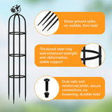 Elegant Outdoor Garden Trellis for Climbing Plants with Premium 100% Metal