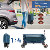 Timber Ridge Collapsible Wagon Cart with Brakes