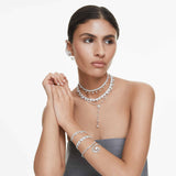 Swarovski Ariana Grande x Soft Crystal Bracelet in Rhodium Finish - Part of the Ariana Grande x Capsule Collection