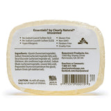 Clearly Natural Essentials Glycerin Bar Soap, Unscented, 4 Ounce, Pack of 12 (Packaging May Vary)