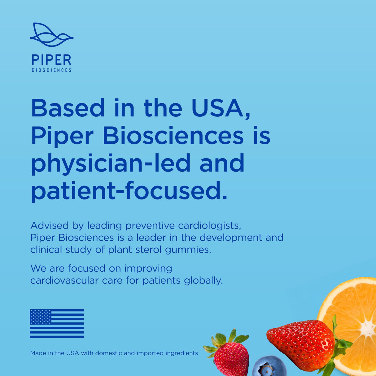 Piper LDL Clinical Strength Healthy Cholesterol Gummies (2280 mg Plant Sterol Esters Per Day): Two Packs Each with 60 Gummies, Vegan, 30 Day Supply