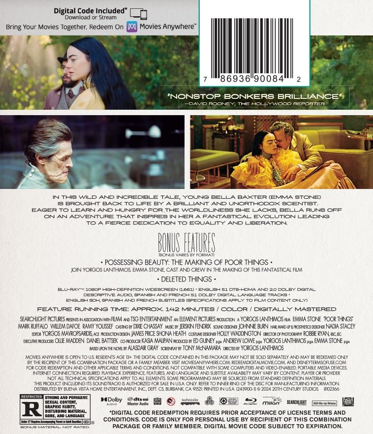 Poor Things [Blu-ray]