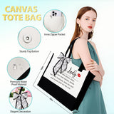 Boss Lady Gifts for Women, Best Boss Gifts for Women with Canvas Tote Bag, Funny Boss Christmas Gifts for Women, Cool Gifts for Bosses Female, Office Appreciation Gifts for Birthday Boss Day