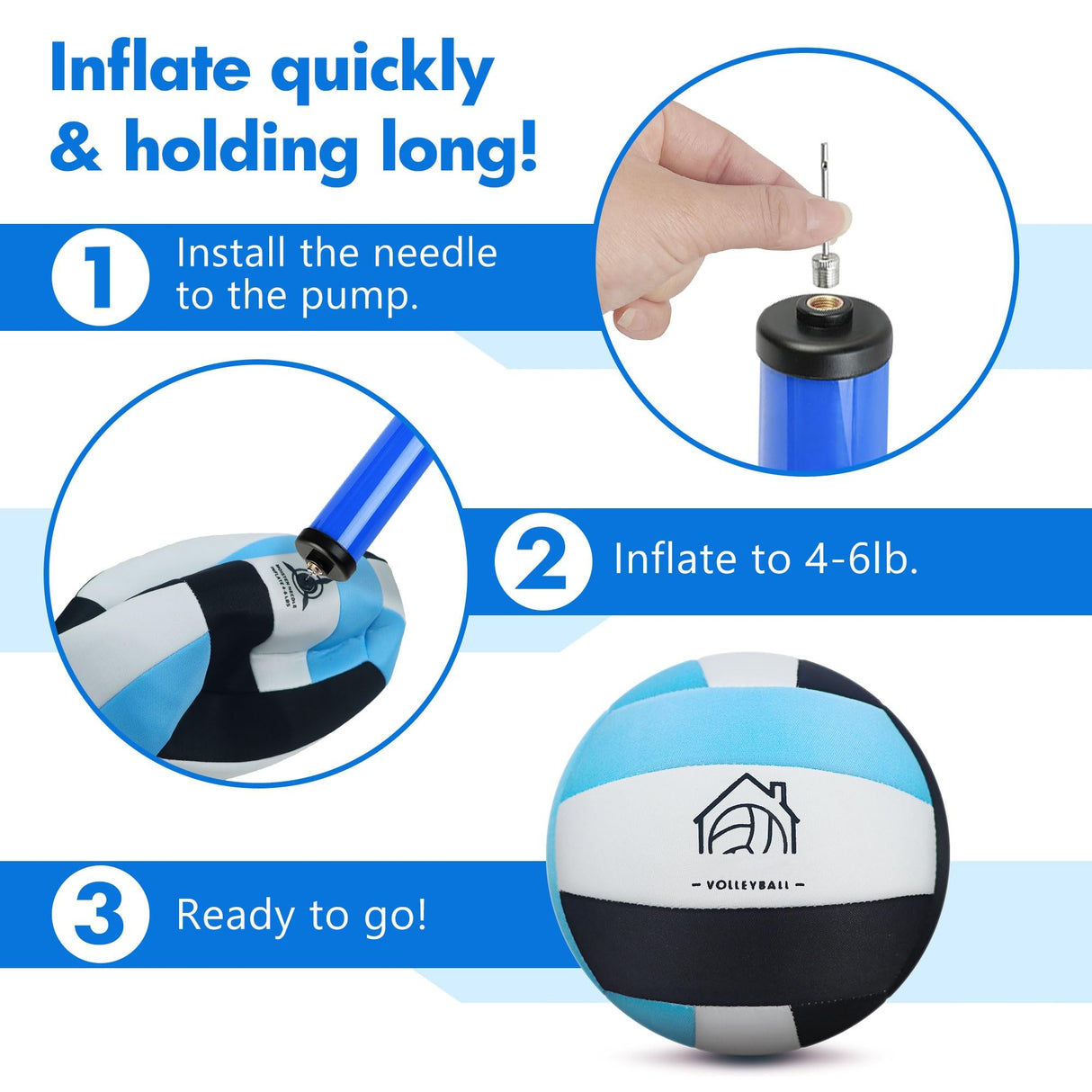 AceVernine Soft Indoor Volleyballs for Practicing Inside House and Yard, Safe and Silent Volleyball for Boys Kids Youth Beginners Training Birthday Christmas Easter Gifts