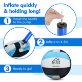 AceVernine Soft Indoor Volleyballs for Practicing Inside House and Yard, Safe and Silent Volleyball for Boys Kids Youth Beginners Training Birthday Christmas Easter Gifts