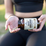 HEART & SOIL – 3000mg Grass-Fed Beef Organ Supplement for Women & Men with Liver, Heart, Kidney, Pancreas & Spleen for Full-Body Nutrition & Energy – Non-GMO, Allergen-Free – 180 Capsules