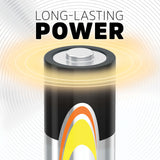 Energizer AA Batteries Alkaline Power, 32 Count Alkaline Double A Battery Pack